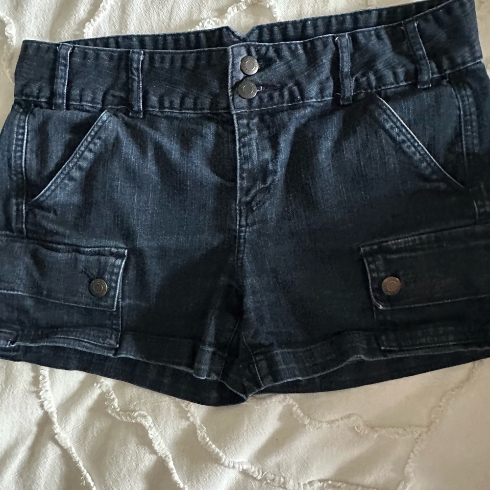 Calvin Klein Jeans Women's Dark Denim Shorts